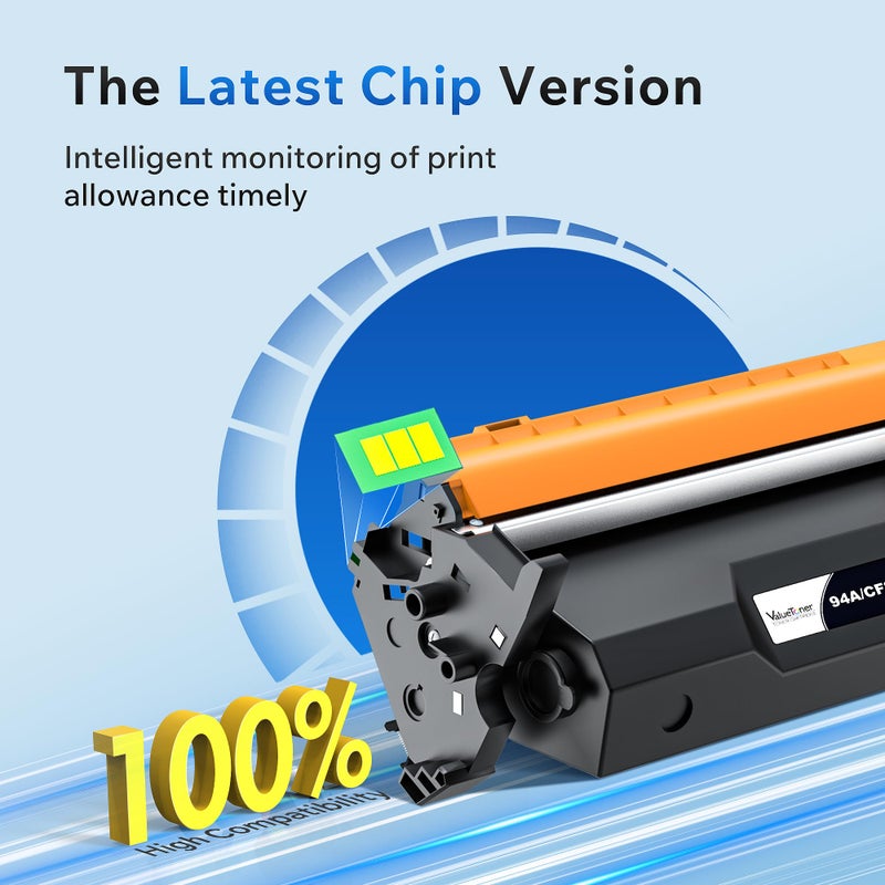 Valuetoner Compatible Toner Cartridge Replacement for HP 94A Toner Cartridge Black CF294A to use with Laserjet Pro MFP M148dw, M148fdw, M118dw, M149fdw, Laserjet M148, M118, M149(Black, 4 Pack) - Image 4